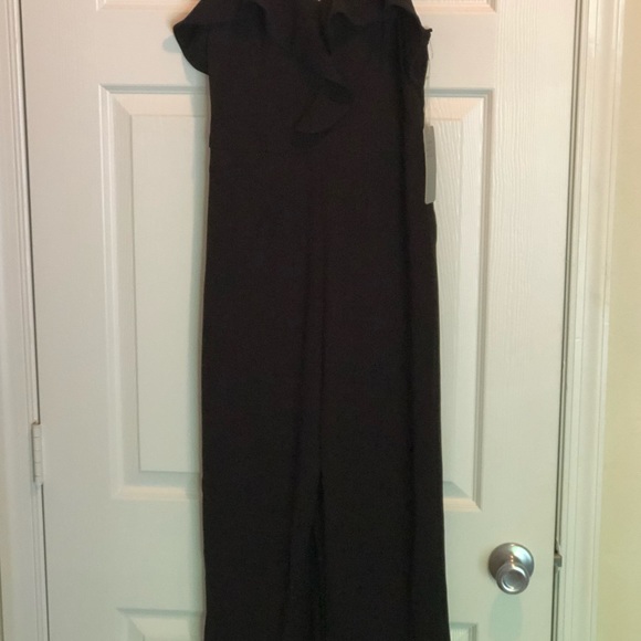 Black Ruffle Romper - Picture 2 of 2